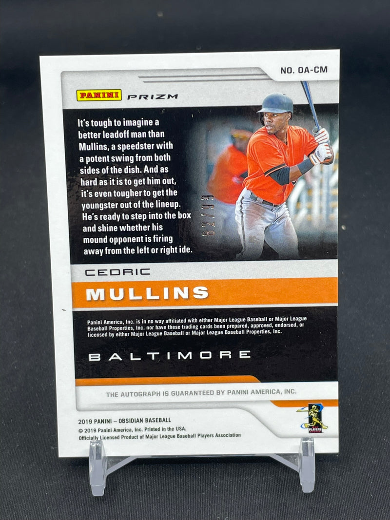 2019 PANINI CHRONICLES OBSIDIAN - PINK PRIZM - C. MULLINS - #OA-CM - #'D/99 - AUTOGRAPH