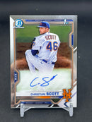 2021 TOPPS BOWMAN CHROME - 1ST BOWMAN - C. SCOTT -