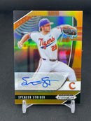 2020 PANINI PRIZM DRAFT PICKS - ORANGE - S. STRIDER - #PDP126 - #'D/20 - AUTOGRAPH - RC