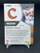 2020 PANINI PRIZM DRAFT PICKS - ORANGE - S. STRIDER - #PDP126 - #'D/20 - AUTOGRAPH - RC