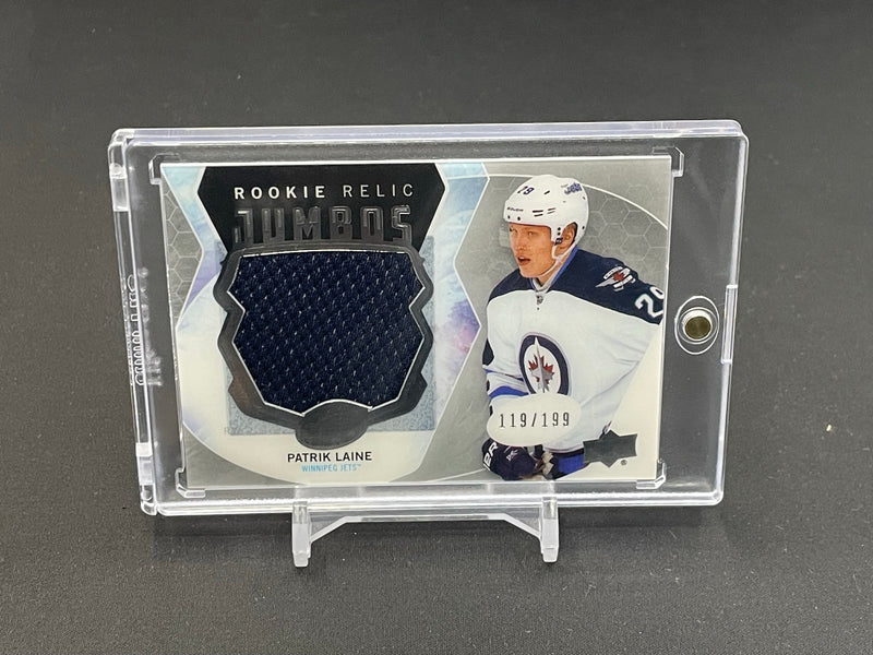 2016 UPPER DECK ICE - ROOKIE RELIC JUMBOS - P. LAINE - #RJP-PL - #'D/199 - RELIC - RC