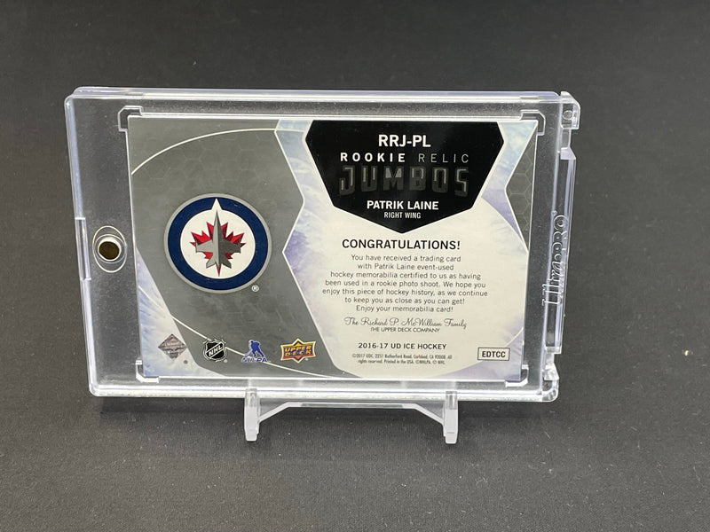 2016 UPPER DECK ICE - ROOKIE RELIC JUMBOS - P. LAINE - #RJP-PL - #'D/199 - RELIC - RC