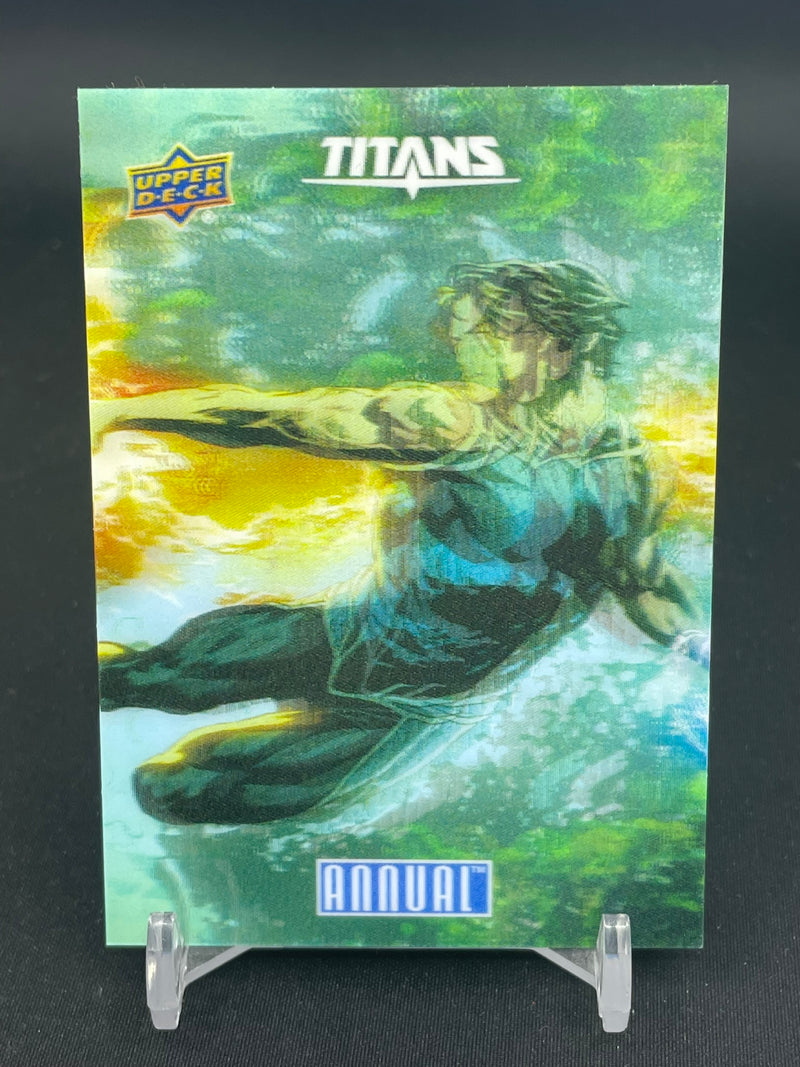 2023 UPPER DECK DC ANNUAL - TITANS LENTICULAR - BEAST WORLD #6 - #TL-34