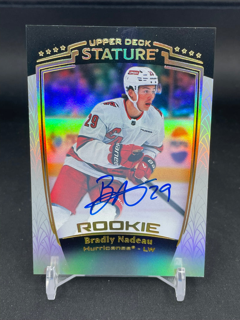 2024 UPPER DECK STATURE - AUTO - ROOKIE - B. NADEAU -