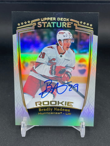 2024 UPPER DECK STATURE - AUTO - ROOKIE - B. NADEAU - #47 - AUTOGRAPH