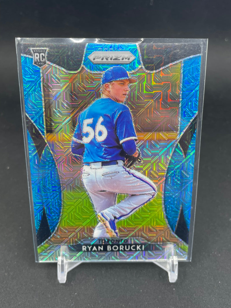 2019 PANINI PRIZM - BLUE MOJO PRIZM - R. BORUCKI - #168 - #'D/399 - RC