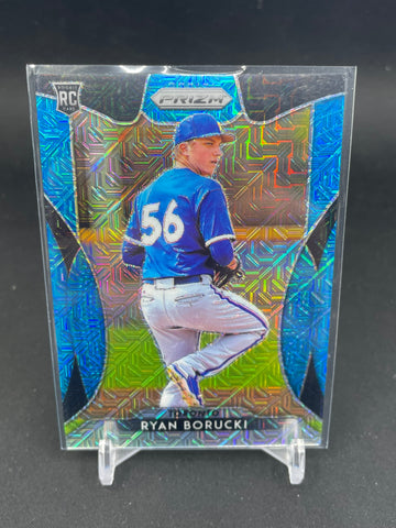 2019 PANINI PRIZM - BLUE MOJO PRIZM - R. BORUCKI - #168 - #'D/399 - RC