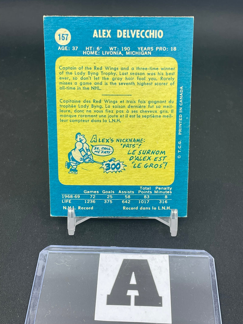 1969 O-PEE-CHEE - A. DELVECCHIO -