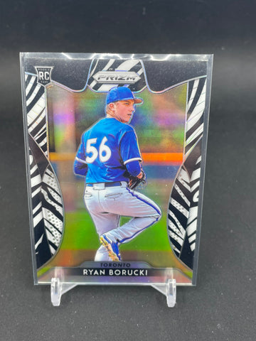 2019 PANINI PRIZM - ZEBRA STRIPES PRIZM - R. BORUCKI - #168 - #'D/99 - RC