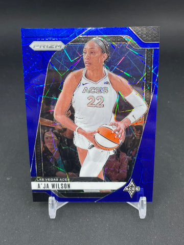 2024 PANINI PRIZM WNBA - BLUE VELOCITY - A. WILSON - #86