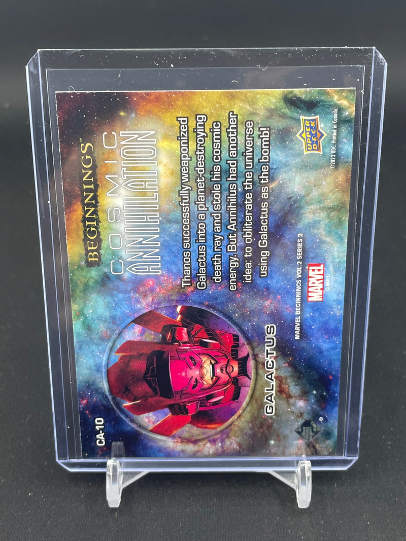 2023 UPPER DECK MARVEL NEW BEGINNINGS VOLUME 2 SERIES 2 - COSMIC ANNIHILATION - GALACTUS -