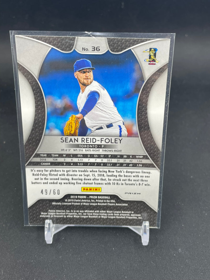 2019 PANINI PRIZM - WAVE PRIZM - S. REID-FOLEY - #36 - #'D/60 - RC