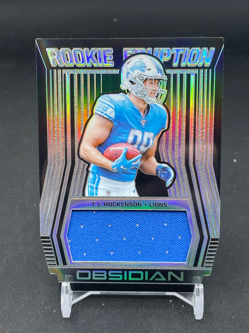 2019 PANINI OBSIDIAN - ROOKIE ERUPTION - T. HOCKENSON - #RE-37 - #'D/100 - RELIC - RC