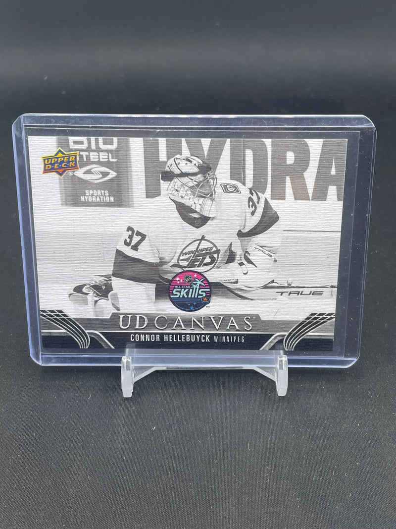 2023 UPPER DECK EXTENDED SERIES - B/W - UD CANVAS - ALL-STAR SKILLS - C. HELLEBUYCK -