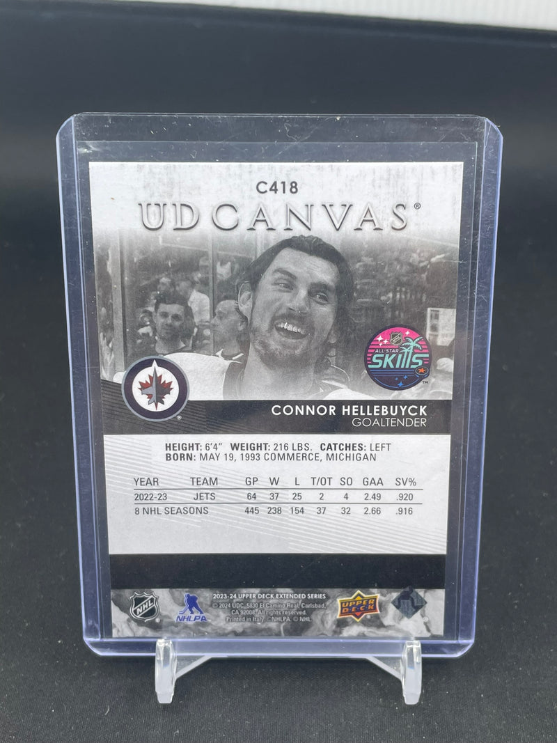 2023 UPPER DECK EXTENDED SERIES - B/W - UD CANVAS - ALL-STAR SKILLS - C. HELLEBUYCK -