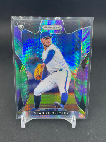 2019 PANINI PRIZM - PURPLE & GREEN HYPER PRIZM - S. REID-FOLEY - #36 - RC