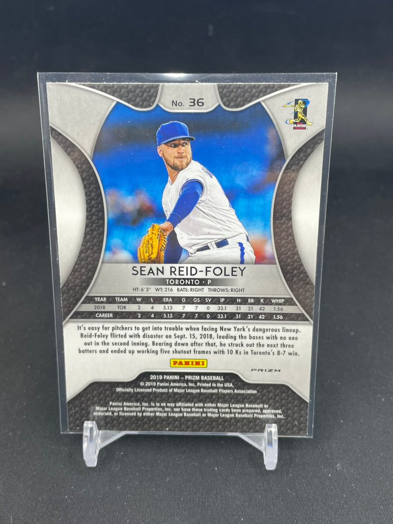 2019 PANINI PRIZM - PURPLE & GREEN HYPER PRIZM - S. REID-FOLEY -