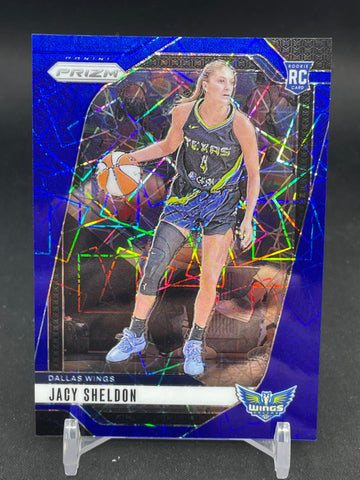 2024 PANINI PRIZM WNBA - BLUE VELOCITY - J. SHELDON - #4 - RC