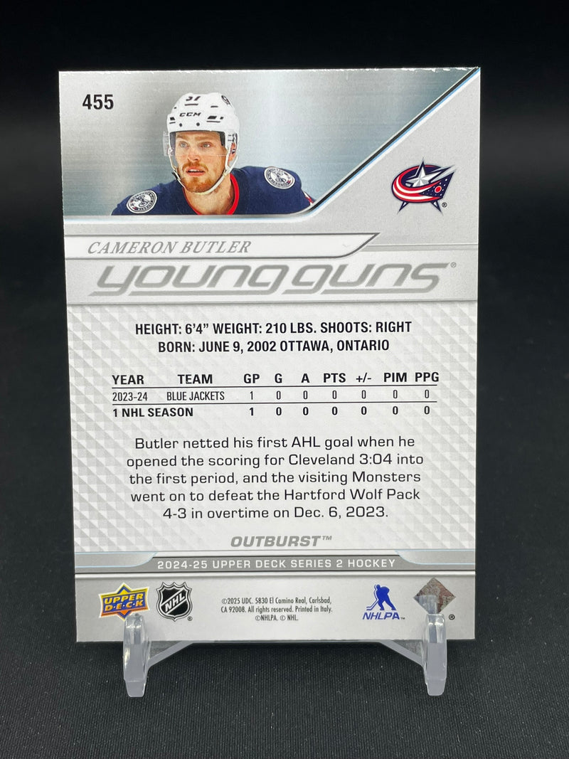 2024 UPPER DECK SERIES TWO - OUTBURST - YOUNG GUNS - C. BUTLER -