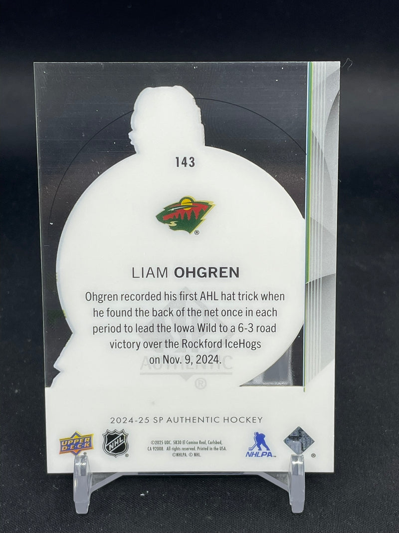 2024 UPPER DECK SP AUTHENTIC - ACETATE - FUTURE WATCH - L. OHGREN -