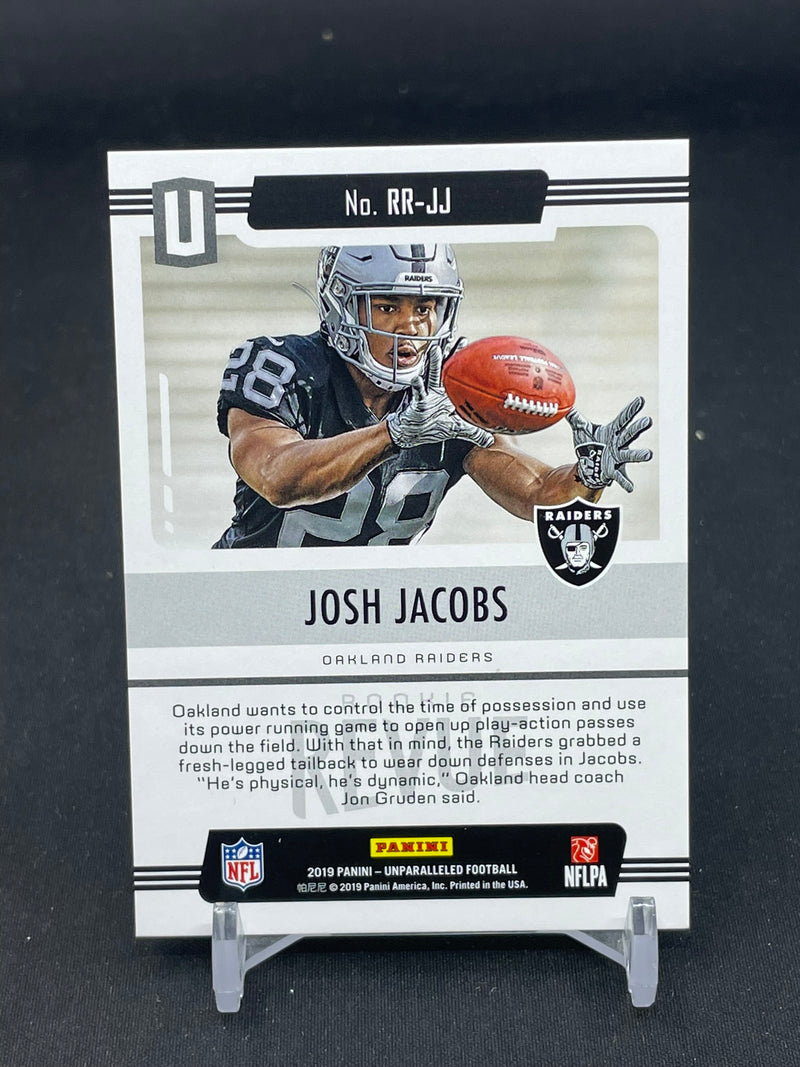 2019 PANINI UNPARALLELED - ROOKIE REVUE - J. JACOBS -