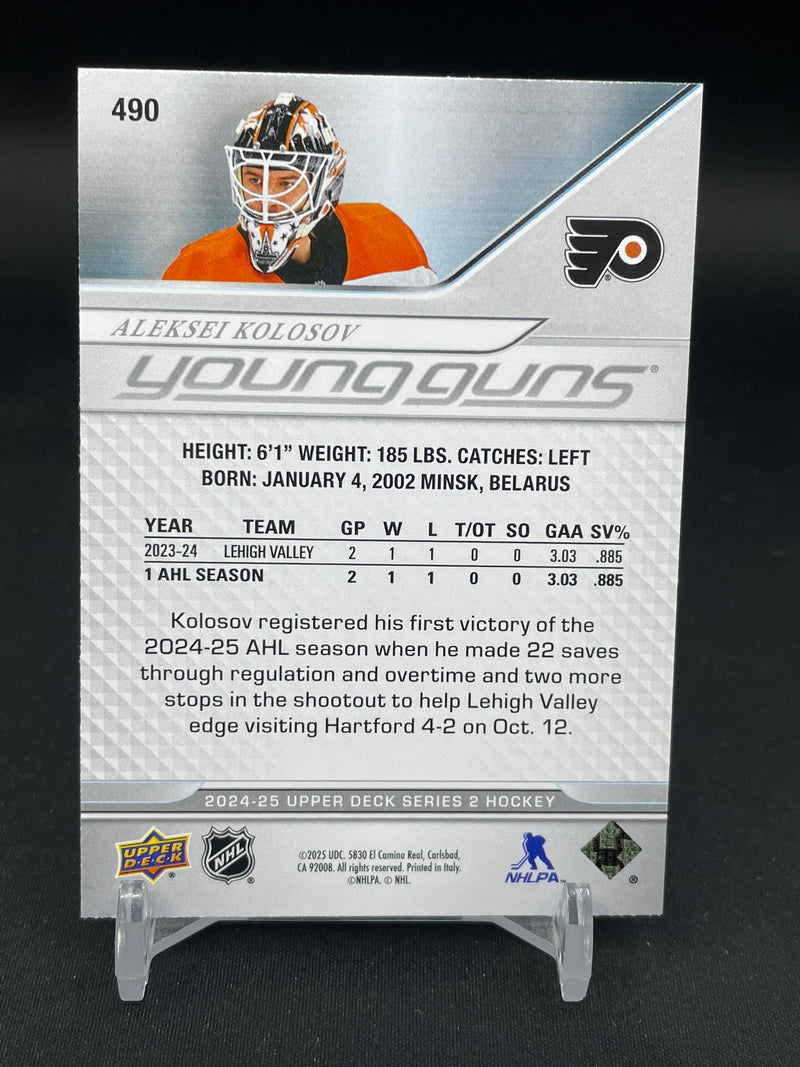 2024 UPPER DECK SERIES TWO - YOUNG GUNS - A. KOLOSOV -
