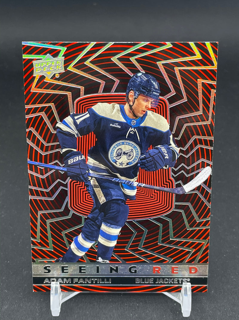 2023 UPPER DECK EXTENDED SERIES - SILVER FOIL - SEEING RED - A. FANTILLI -
