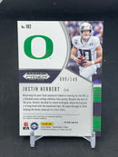 2020 PANINI PRIZM DRAFT PICKS - NEON ORANGE PRIZM - J. HERBERT - #102 - #'D/149 - RC