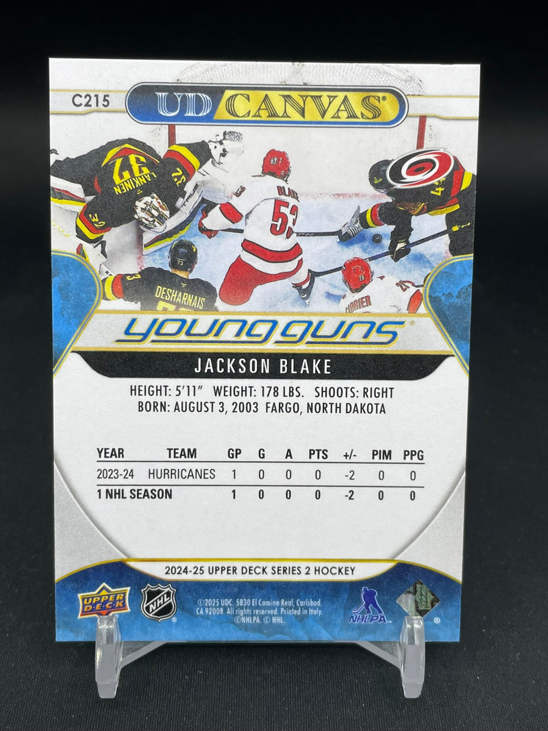 2024 UPPER DECK SERIES TWO - UD CANVAS - YOUNG GUNS - J. BLAKE -