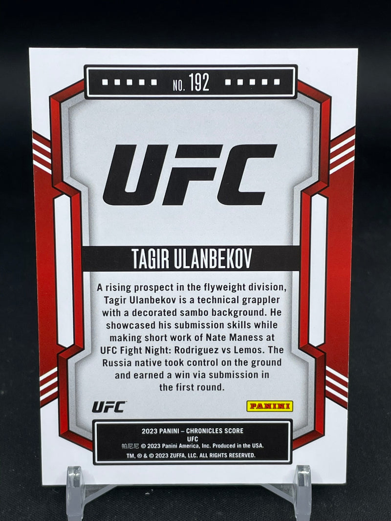 2023 PANINI CHRONICLES SCORE - SILVER - T. ULANBEKOV - #192 - #'D/25 - RC