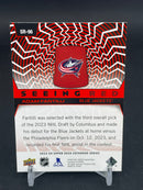 2023 UPPER DECK EXTENDED SERIES - SILVER FOIL - SEEING RED - A. FANTILLI -