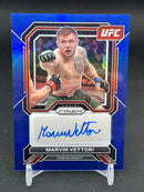 2023 PANINI PRIZM - BLUE PRIZM - M. VETTORI - #SA-MVT - #'D/49 - AUTOGRAPH - RC