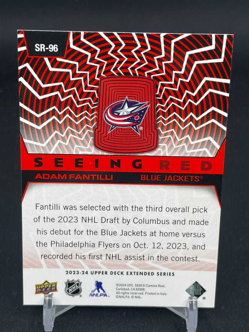 2023 UPPER DECK EXTENDED SERIES - GOLD FOIL - SEEING RED - A. FANTILLI -