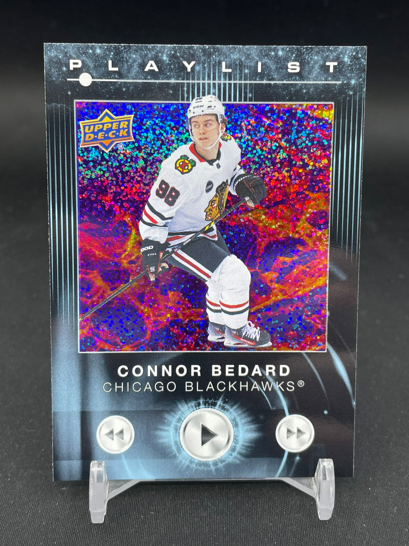 2024 UPPER DECK SERIES TWO - SPECKLED PARALLEL - PLAYLIST - C. BEDARD -