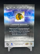 2024 UPPER DECK SERIES TWO - SPECKLED PARALLEL - PLAYLIST - C. BEDARD -