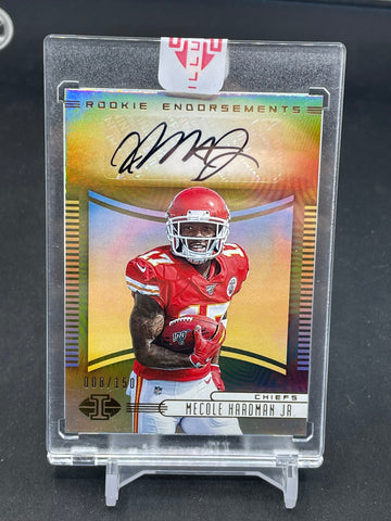 2019 PANINI ILLUSIONS - ROOKIE ENDORSEMENTS - M. HARDMAN JR. - #RE-MHJ - #'D/150 - AUTOGRAPH - RC