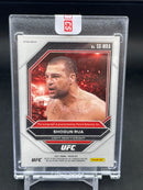 2021 PANINI PRIZM - BLUE PRIZM - SIGNATURES - S. RUA - #SG-MRA - #'D/35 - AUTOGRAPH