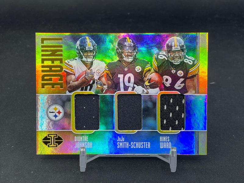 2019 PANINI ILLUSIONS - LINEAGE - D. JOHNSON / J. SMITH-SCHUSTER / H. WARD -