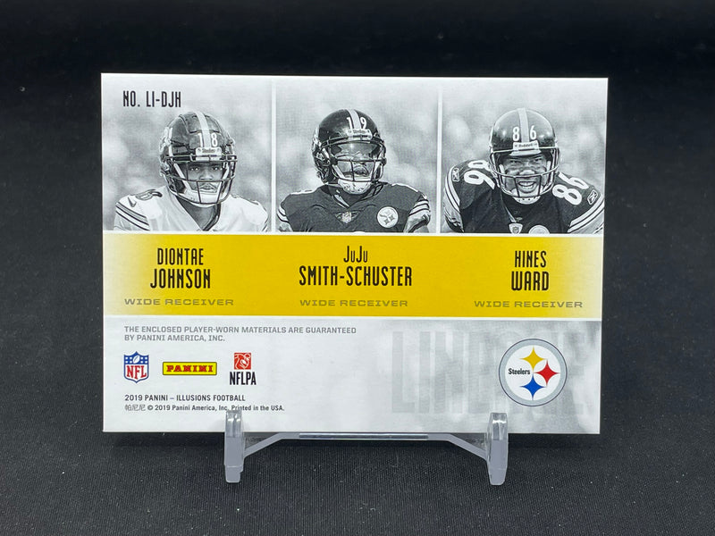2019 PANINI ILLUSIONS - LINEAGE - D. JOHNSON / J. SMITH-SCHUSTER / H. WARD -