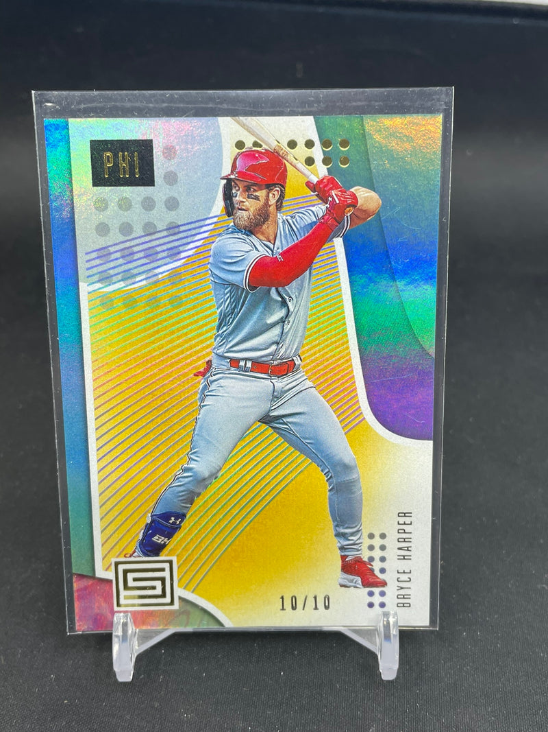 2019 PANINI CHRONICLES - STATUS - GOLD - B. HARPER - #27 - #'D/10