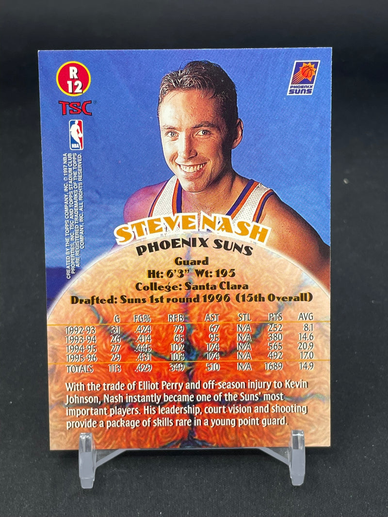 1996 TOPPS STADIUM CLUB - ROOKIE - S. NASH -