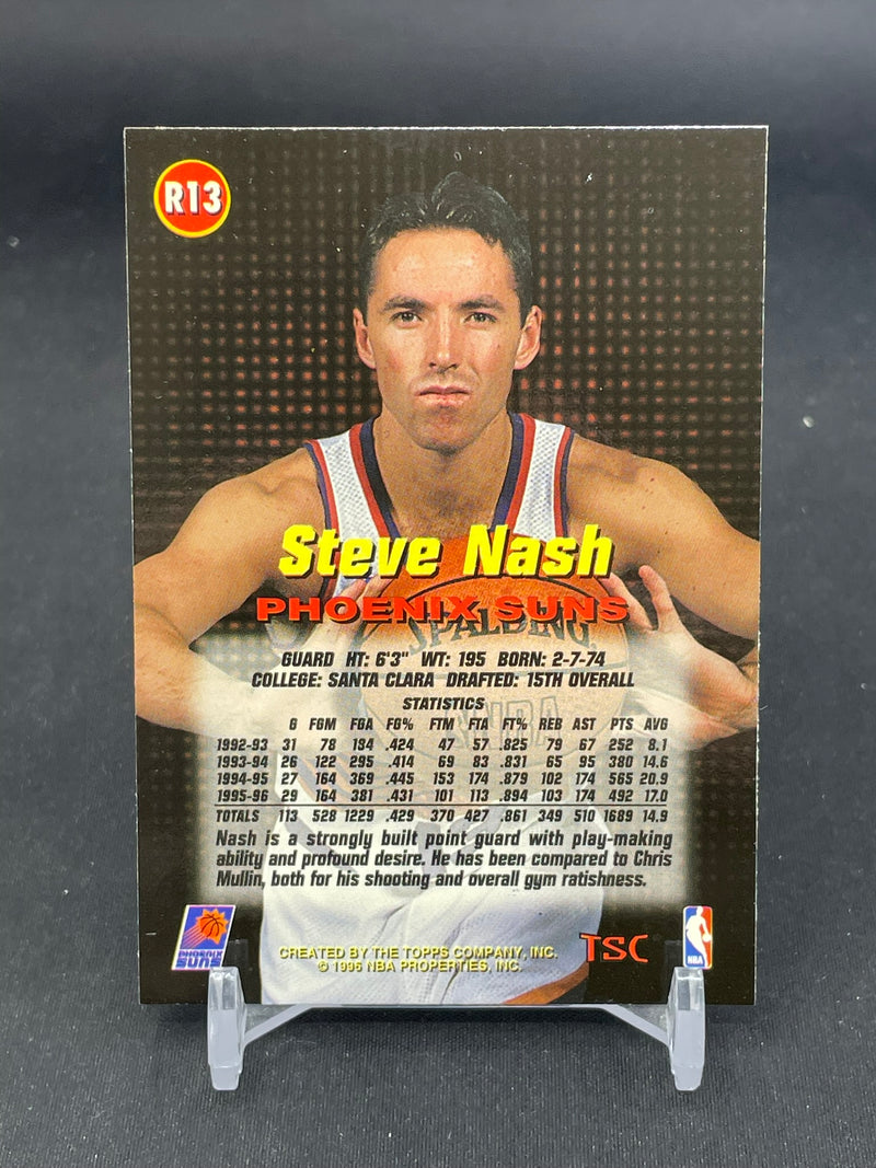 1996 TOPPS STADIUM CLUB - ROOKIE - S. NASH -