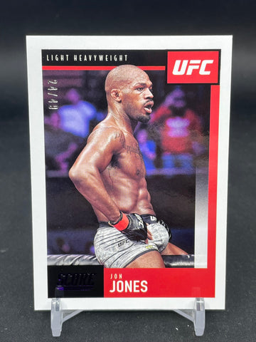 2021 PANINI CHRONICLES SCORE - PURPLE - J. JONES - #91 - #'D/49