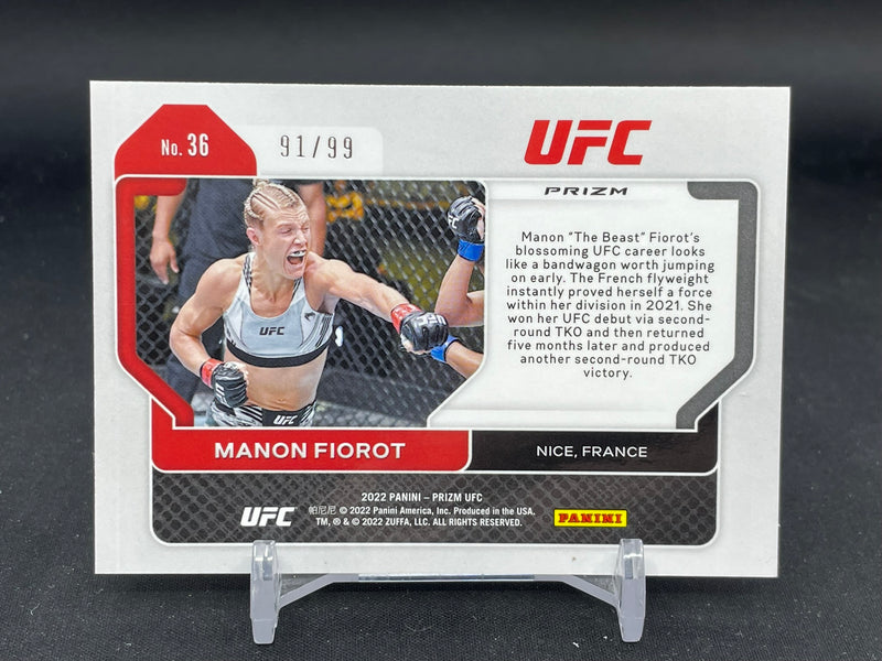 2022 PANINI PRIZM - ORANGE PRIZM - M. FIOROT - #36 - #'D/99