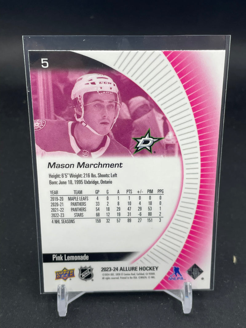 2023 UPPER DECK ALLURE - PINK LEMONADE - M. MARCHMENT -