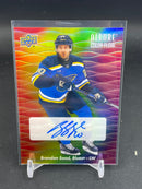 2023 UPPER DECK ALLURE - COLOR FLOW - FULL RAINBOW AUTO - B. SAAD -