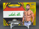 2024 TOPPS CHROME - GOLD - INTERNATIONAL FLAIR - A. ALBAZI - #IFL-1 - #'D/50