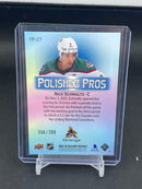 2023 UPPER DECK ALLURE - ORANGE POLISHED PROS - N. SCHMALTZ - #PP27 - #'D/399