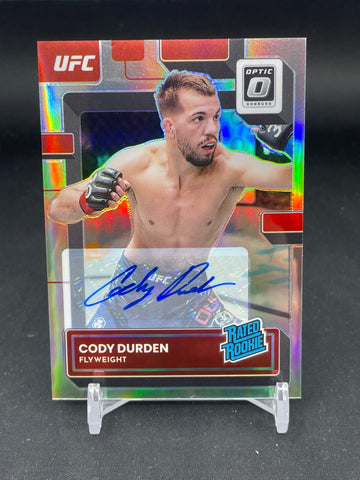 2023 PANINI DONRUSS OPTIC - PRIZM - RATED ROOKIE - C. DURDEN - #142 - AUTOGRAPH - RC