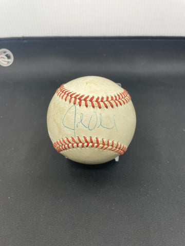 AUTOGRAPHED BASEBALL - JOHN OLERUD - GAME BALL